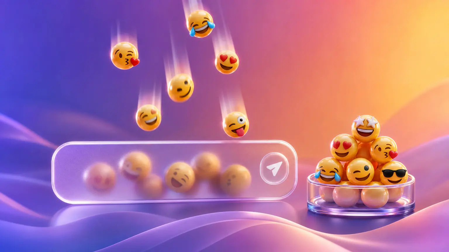Emojis 3D organizados para copiar y pegar en Instagram